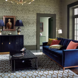 Краска Zoffany цвет Norsk Blue