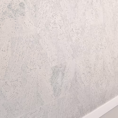 Пробковая стеновая панель Wicanders Dekwall Flores White RY07001 600×300×3