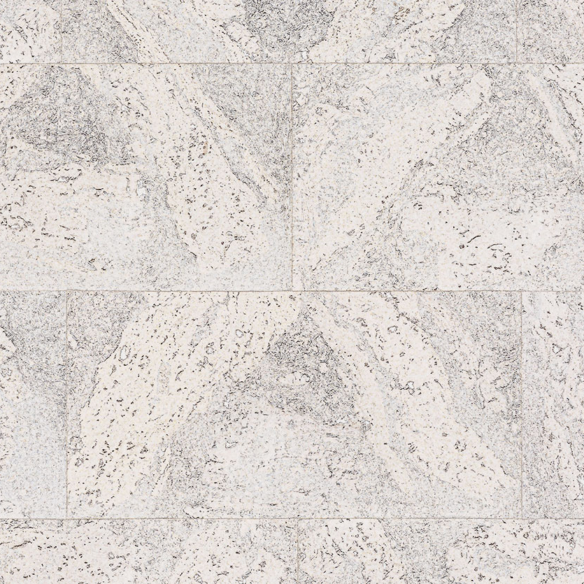 Пробковая стеновая панель Wicanders Dekwall Flores White RY07001 600×300×3