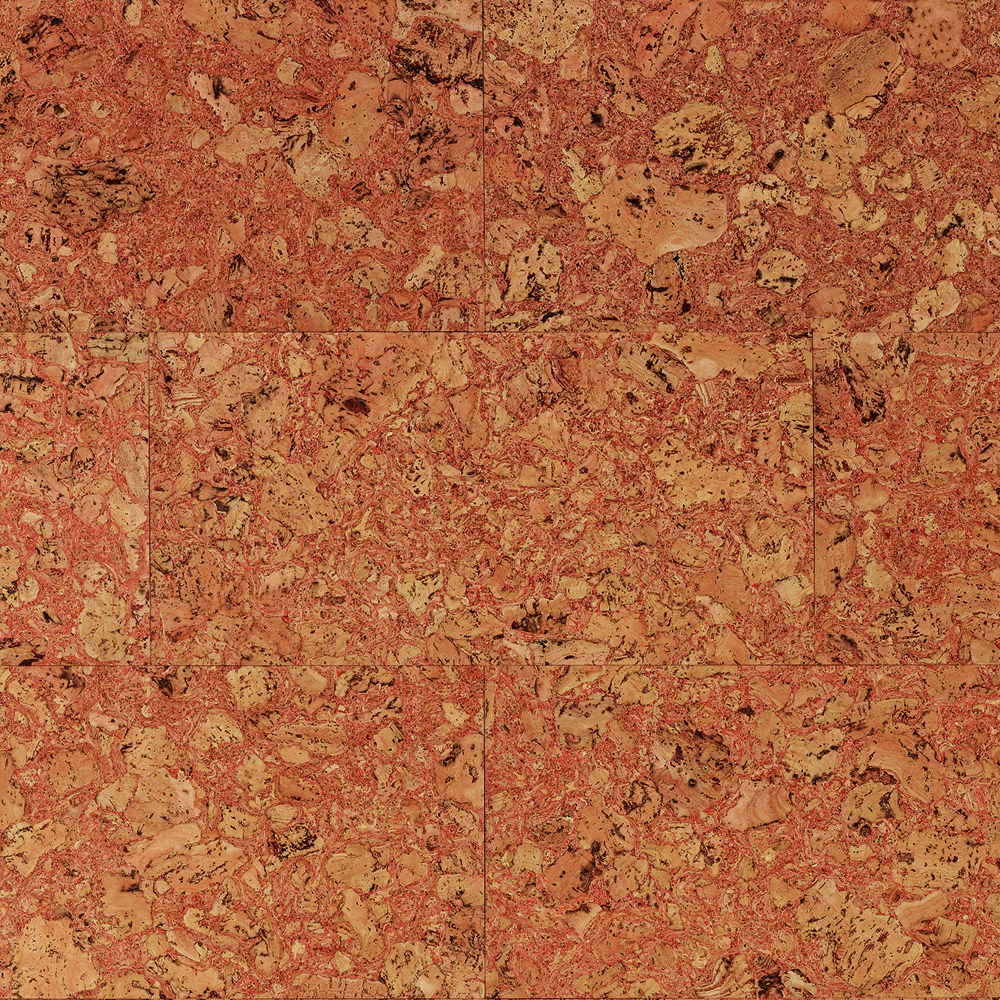 Пробковая стеновая панель Wicanders Dekwall Tenerife Red RY39002 600×300×3