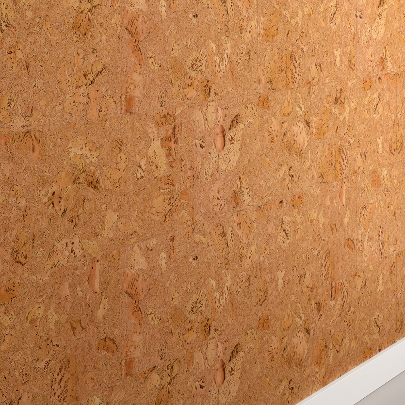 Пробковая стеновая панель Wicanders Dekwall Tenerife Natural RY43001 600×300×3