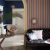 Обои Little Greene Painted Papers Colonial Stripe - Morocco 0286CLMOROC фото в интерьере