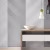 Обои Little Greene Painted Papers Elephant Stripe - Storm 0286ESSTORM фото в интерьере