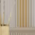 Обои Little Greene Painted Papers Ombre Stripe-Lichen/Doric 0286OSLICHE фото в интерьере