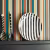 Обои Little Greene Painted Papers Tailor Stripe - Bakerloo 0286TABAKER фото в интерьере