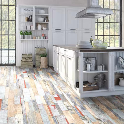 Пробковый пол клеевой Corkstyle Loft Melt 1235×305×6