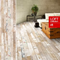 Пробковый пол клеевой Corkstyle Loft Rift 1235×305×6