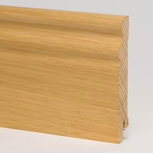 Плинтус деревянный Pedross Дуб без покрытия SEG100 2500×95×15