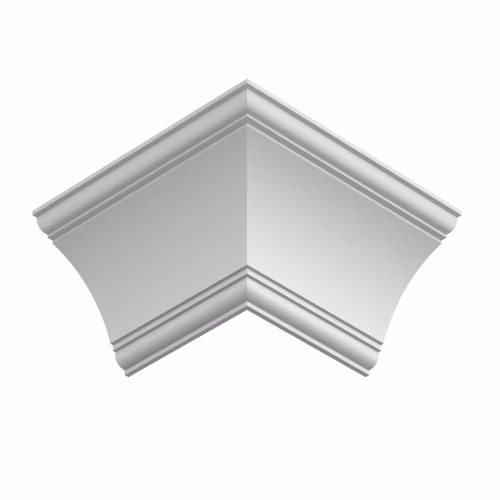Потолочный плинтус ЛДФ под покраску Ultrawood CR 0003 2000×140×140