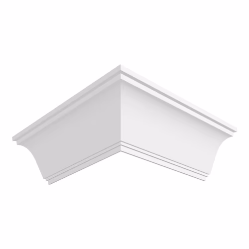 Потолочный плинтус ЛДФ под покраску Ultrawood CR 2335 i 2000×75×114
