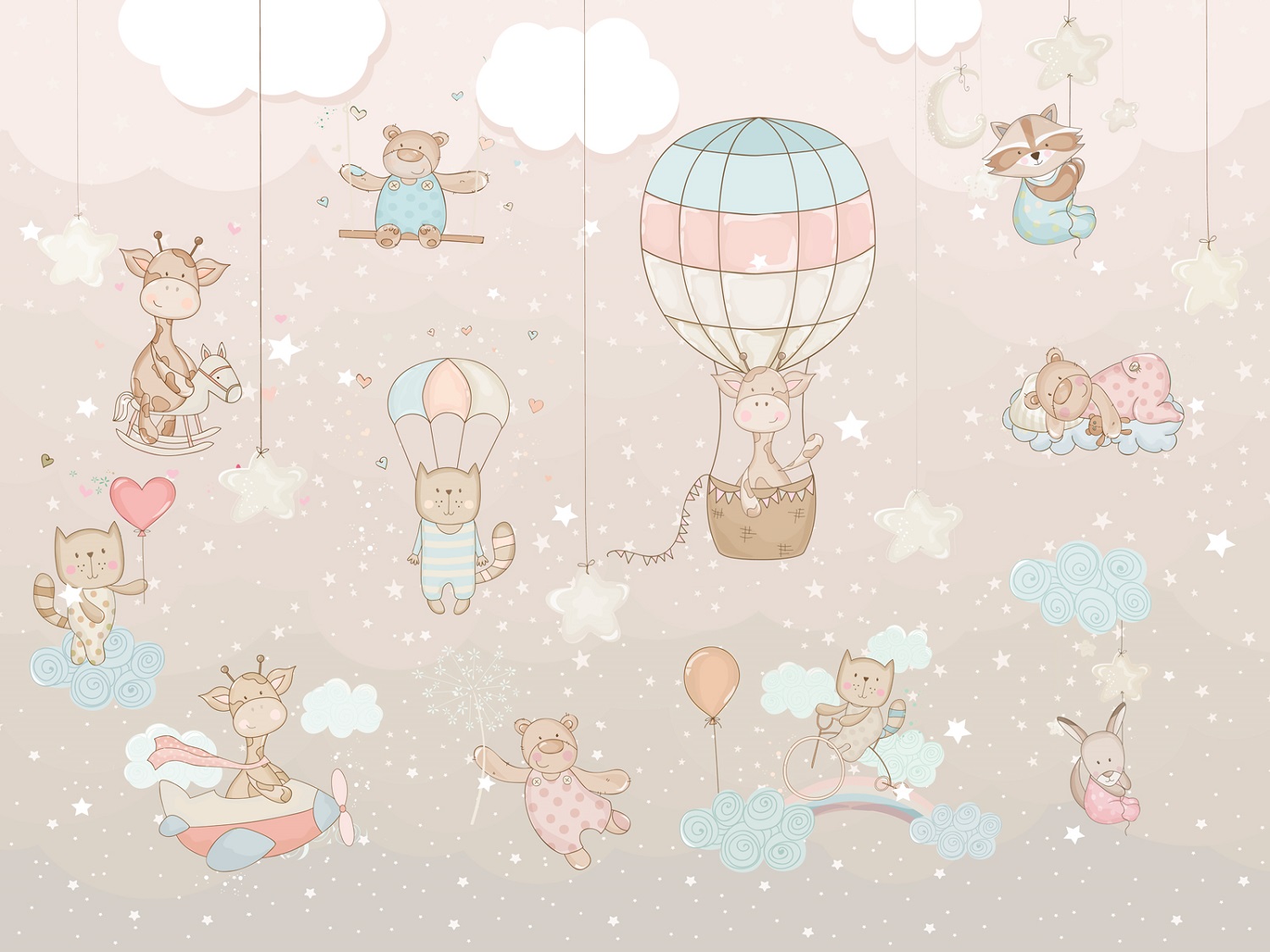 Панно Affresco Сказки ZK637-COL1 2x2,68 м