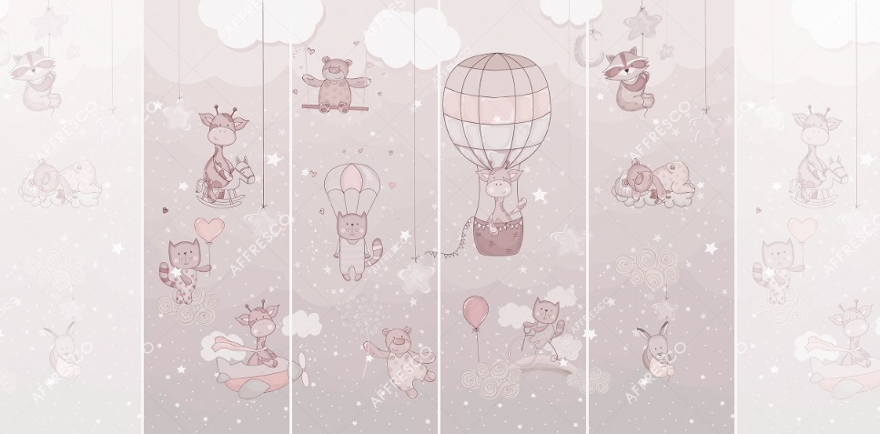 Панно Affresco Сказки ZK637-COL2 2x2,68 м