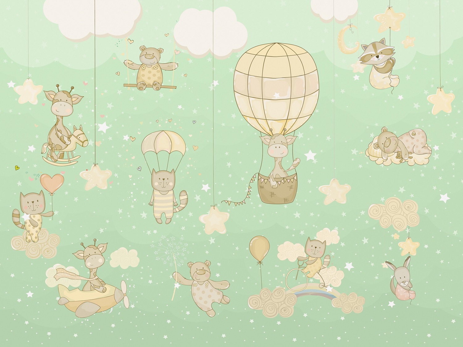 Панно Affresco Сказки ZK637-COL3 2x2,68 м