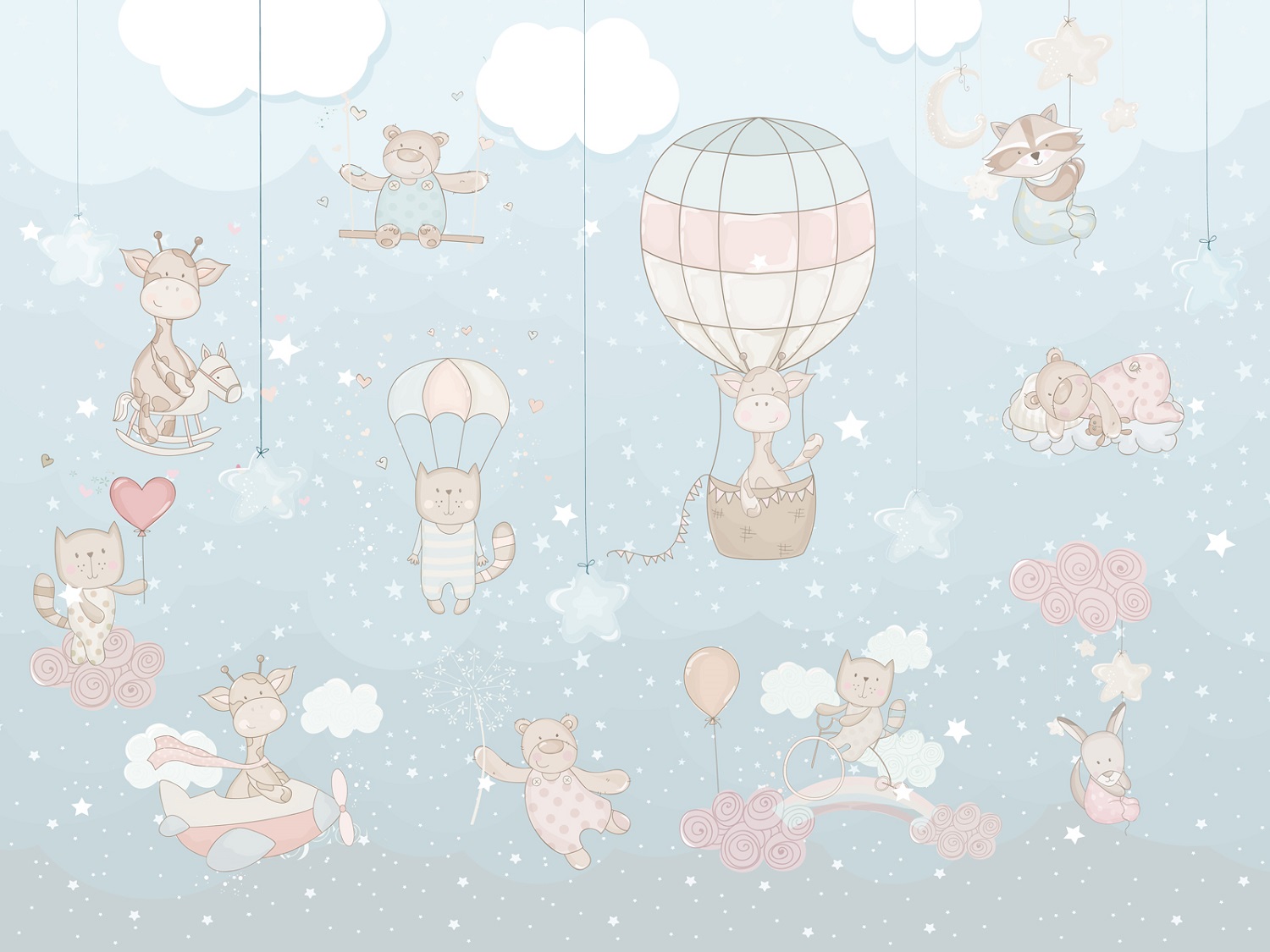 Панно Affresco Сказки ZK637-COL4 2x2,68 м