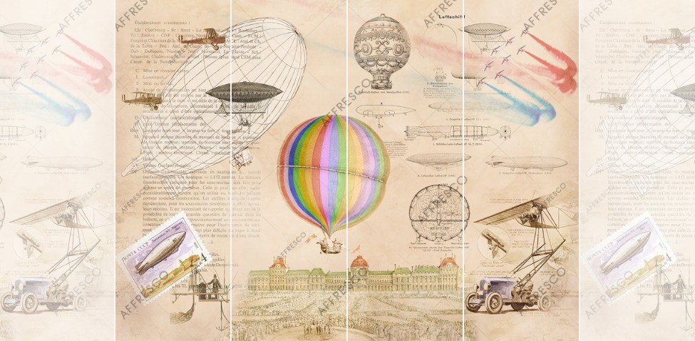 Панно Affresco Сказки AF676-COL1 2x2,68 м