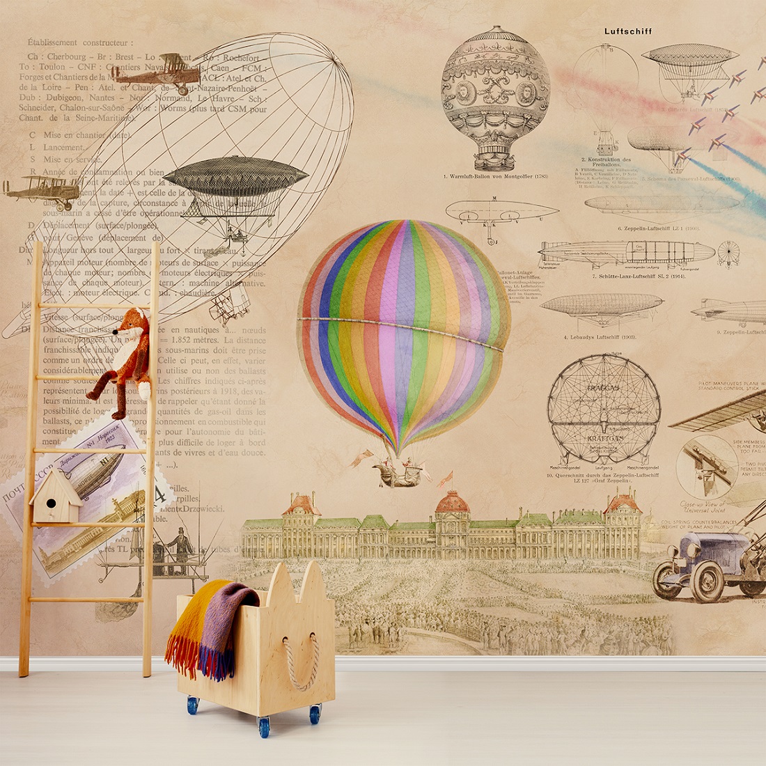 Панно Affresco Сказки AF676-COL1 2x2,68 м фото в интерьере