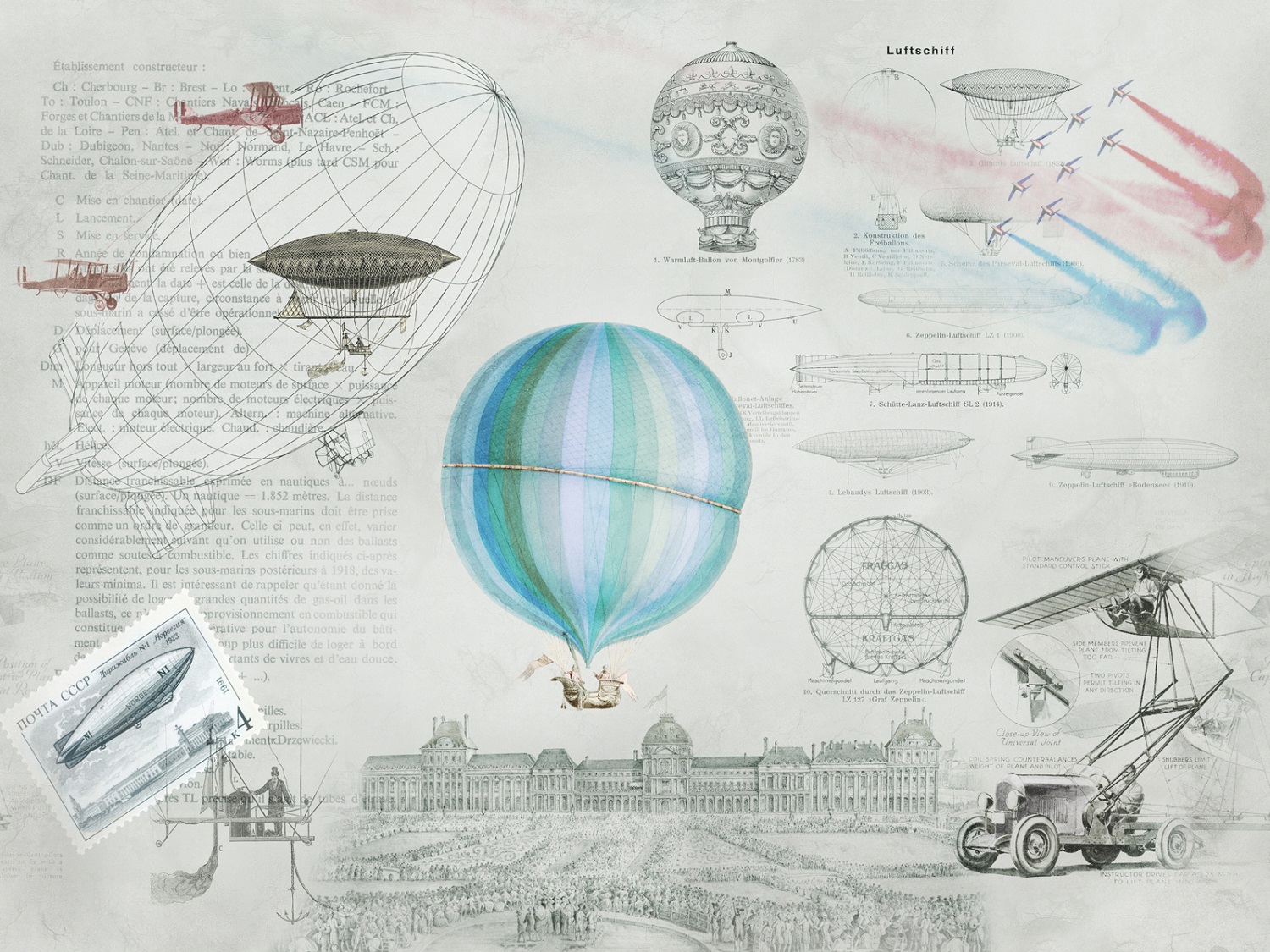 Панно Affresco Сказки AF676-COL2 2x2,68 м