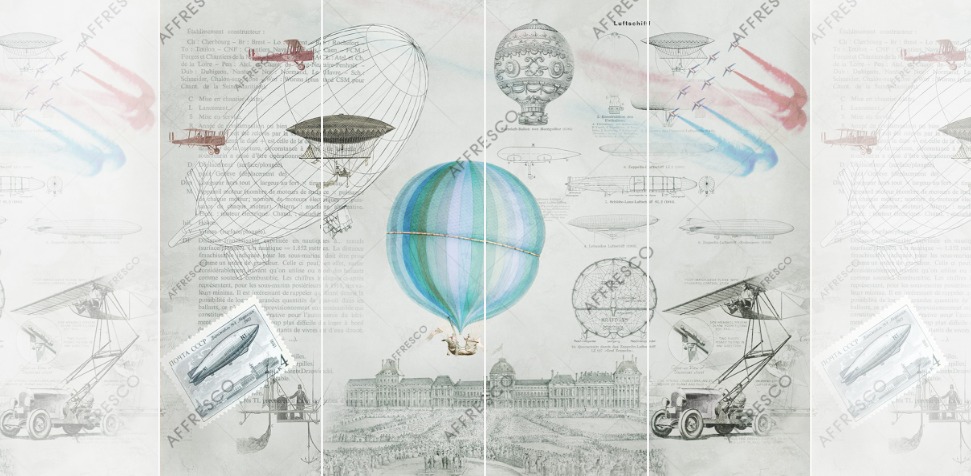 Панно Affresco Сказки AF676-COL2 2x2,68 м