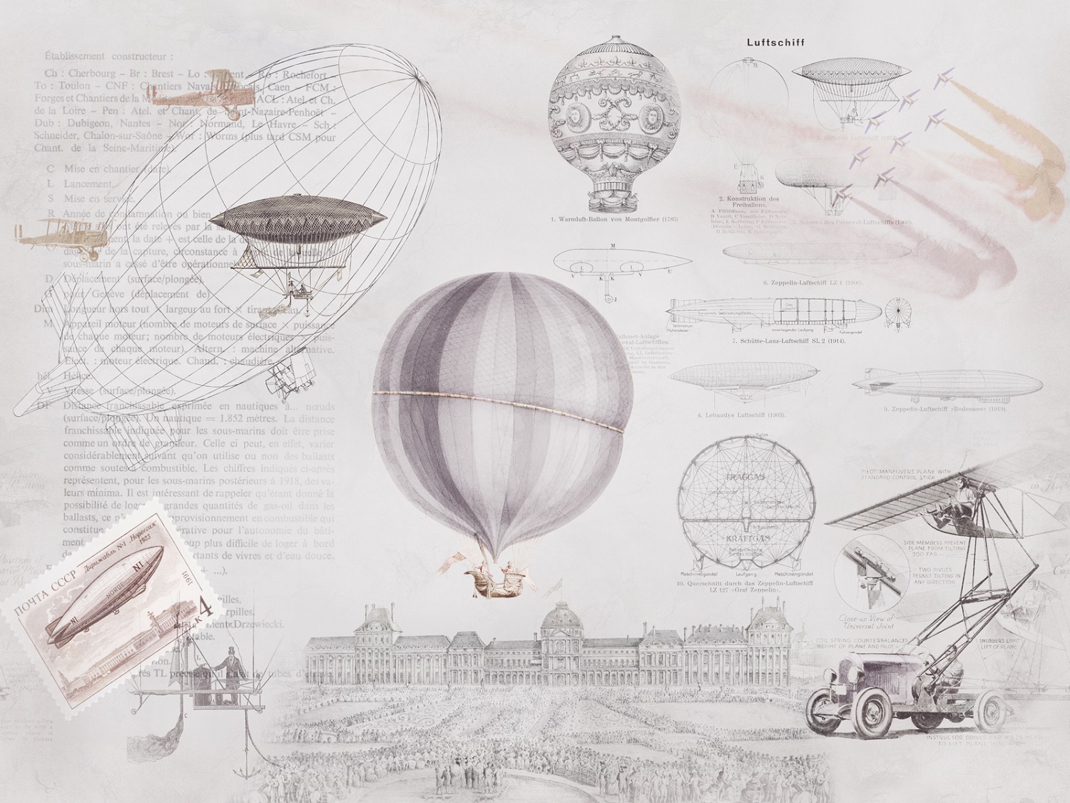 Панно Affresco Сказки AF676-COL3 2x2,68 м