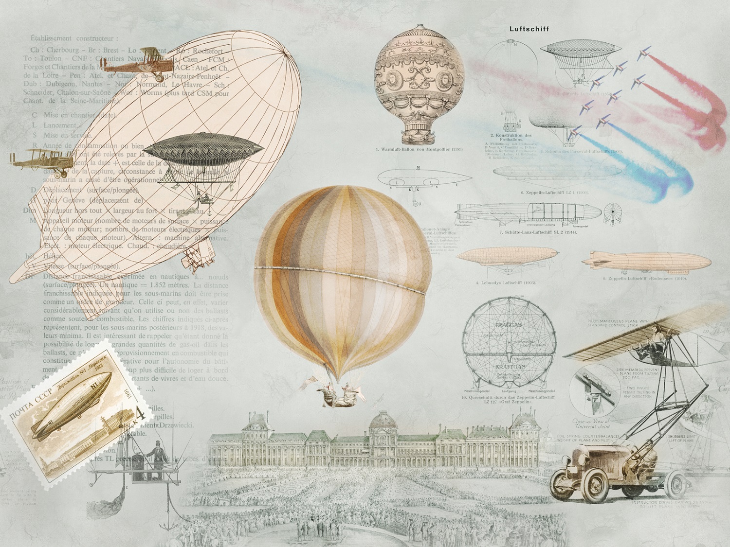 Панно Affresco Сказки AF676-COL4 2x2,68 м