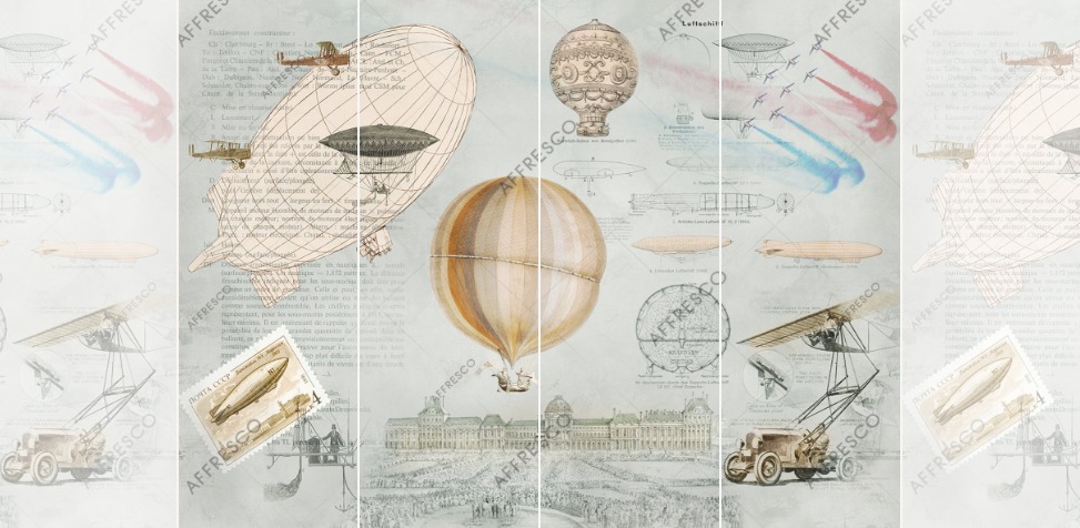 Панно Affresco Сказки AF676-COL4 2x2,68 м