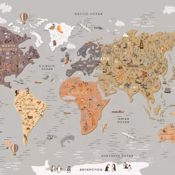 Панно Affresco Сказки ZK642-COL3 2x2,68 м
