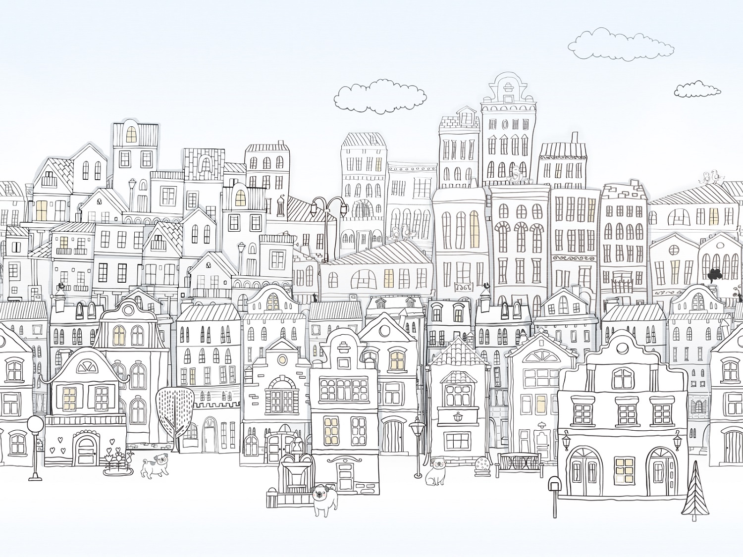 Панно Affresco Сказки ZK605-COL1 2x2,68 м