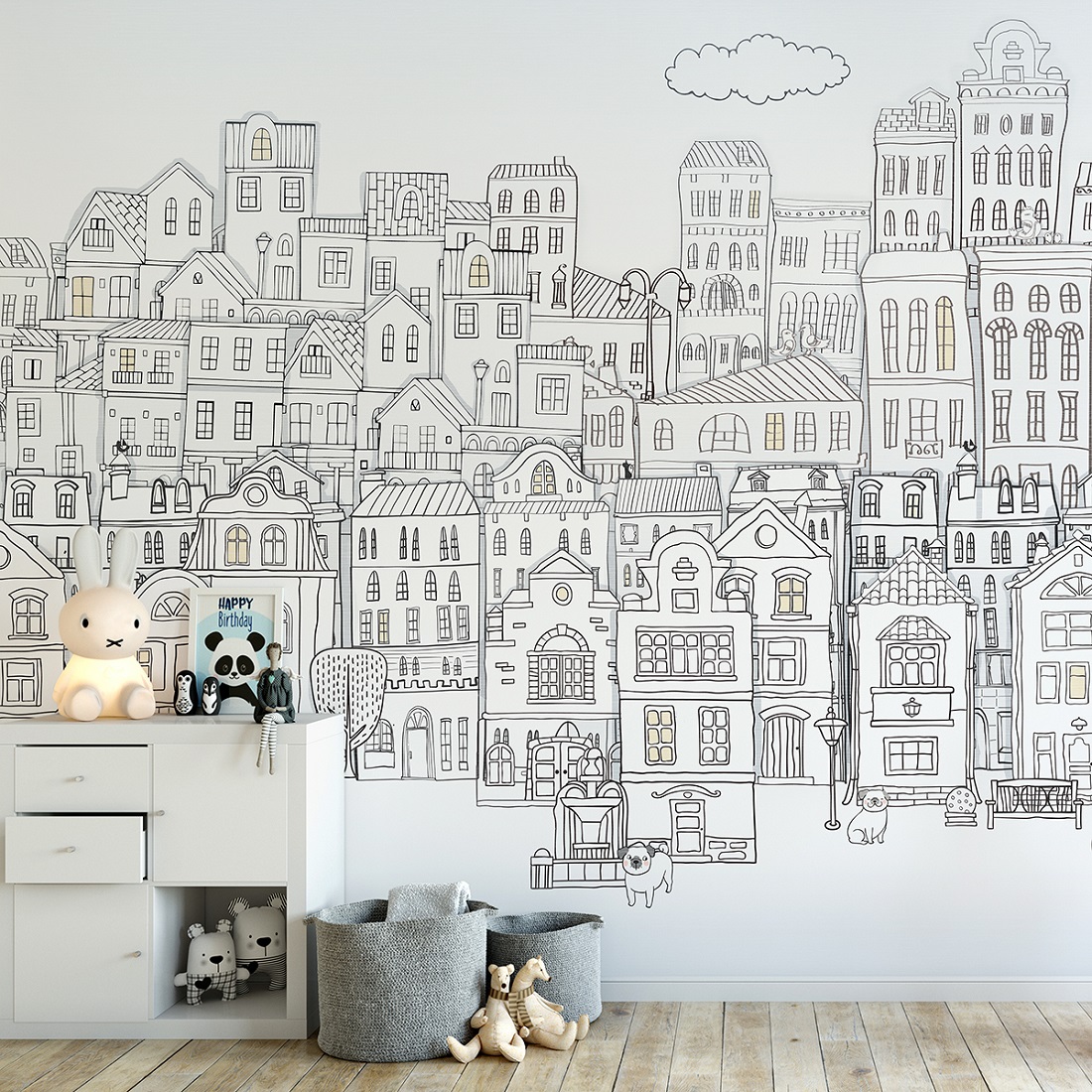 Панно Affresco Сказки ZK605-COL1 2x2,68 м фото в интерьере