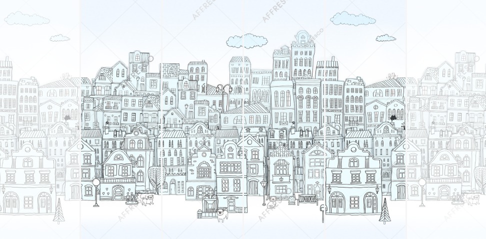 Панно Affresco Сказки ZK605-COL2 2x2,68 м