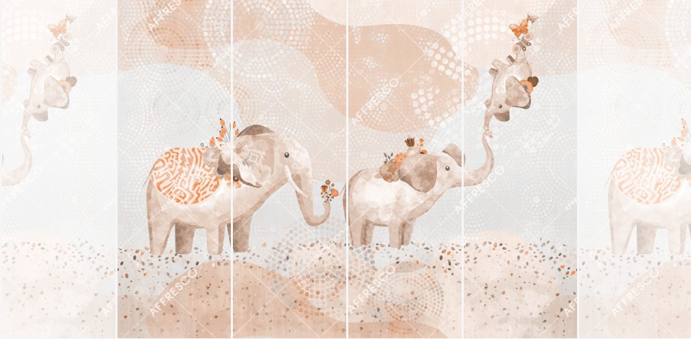 Панно Affresco Сказки ML654-COL1 2x2,68 м