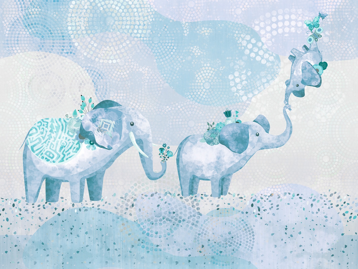 Панно Affresco Сказки ML654-COL2 2x2,68 м