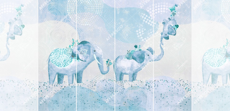 Панно Affresco Сказки ML654-COL2 2x2,68 м