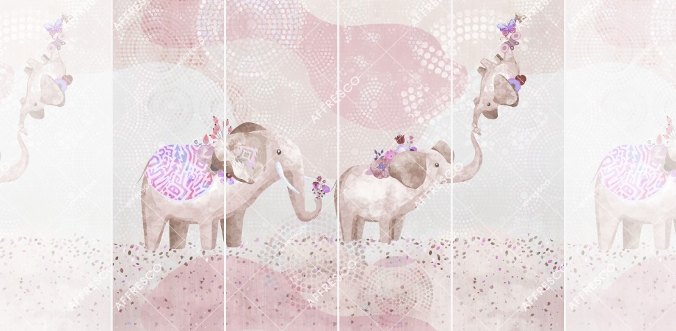 Панно Affresco Сказки ML654-COL4 2x2,68 м