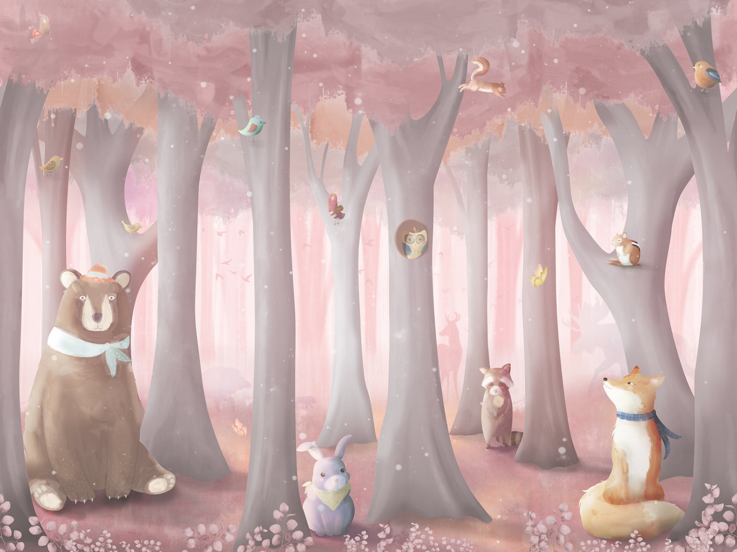 Панно Affresco Сказки ID632-COL1 2x2,68 м