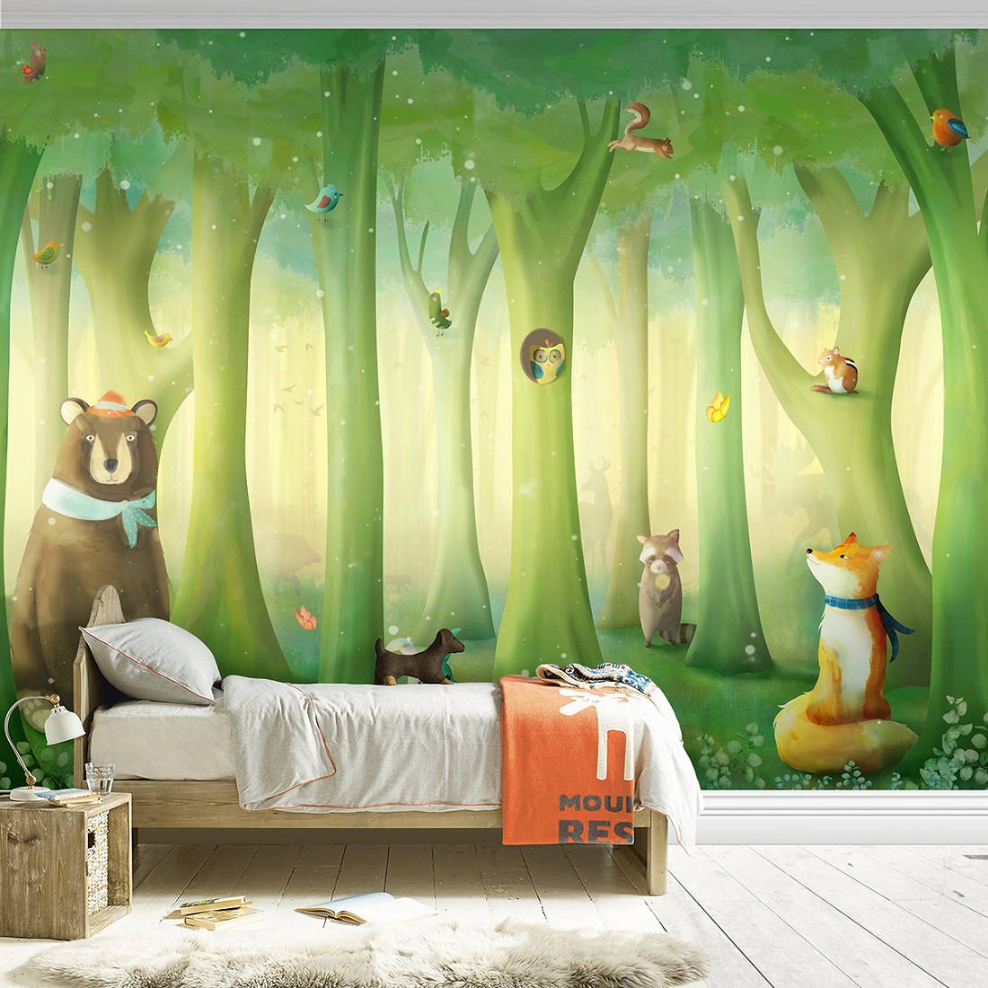 Панно Affresco Сказки ID632-COL3 2x2,68 м фото в интерьере