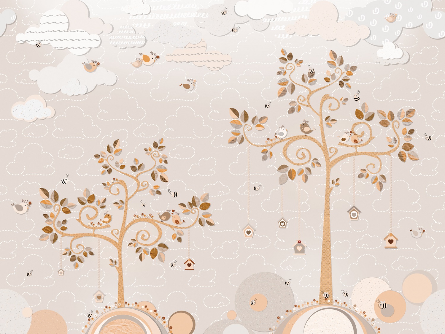 Панно Affresco Сказки AH651-COL2 2x2,68 м