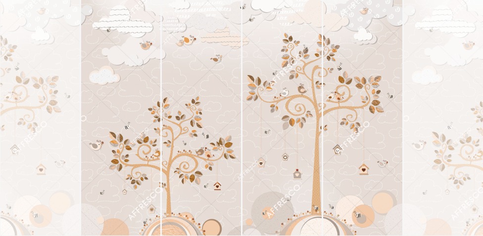 Панно Affresco Сказки AH651-COL2 2x2,68 м