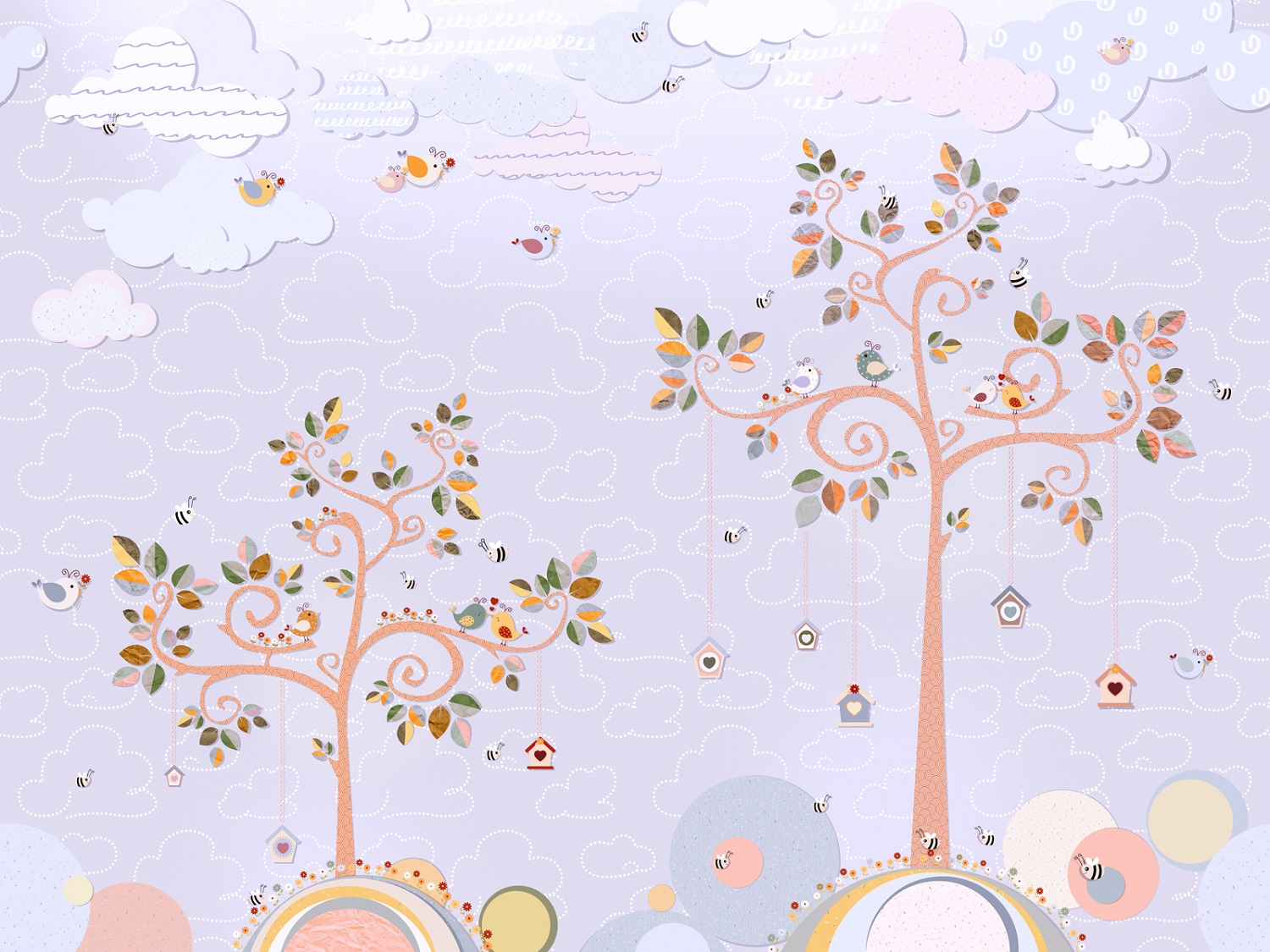 Панно Affresco Сказки AH651-COL3 2x2,68 м