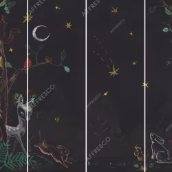 Панно Affresco Сказки OF622-COL1 2x2,68 м
