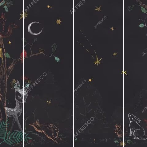 Панно Affresco Сказки OF622-COL1 2x2,68 м