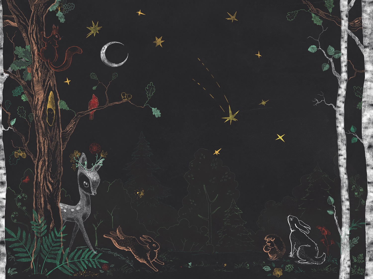 Панно Affresco Сказки OF622-COL1 2x2,68 м