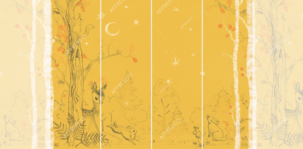 Панно Affresco Сказки OF622-COL3 2x2,68 м