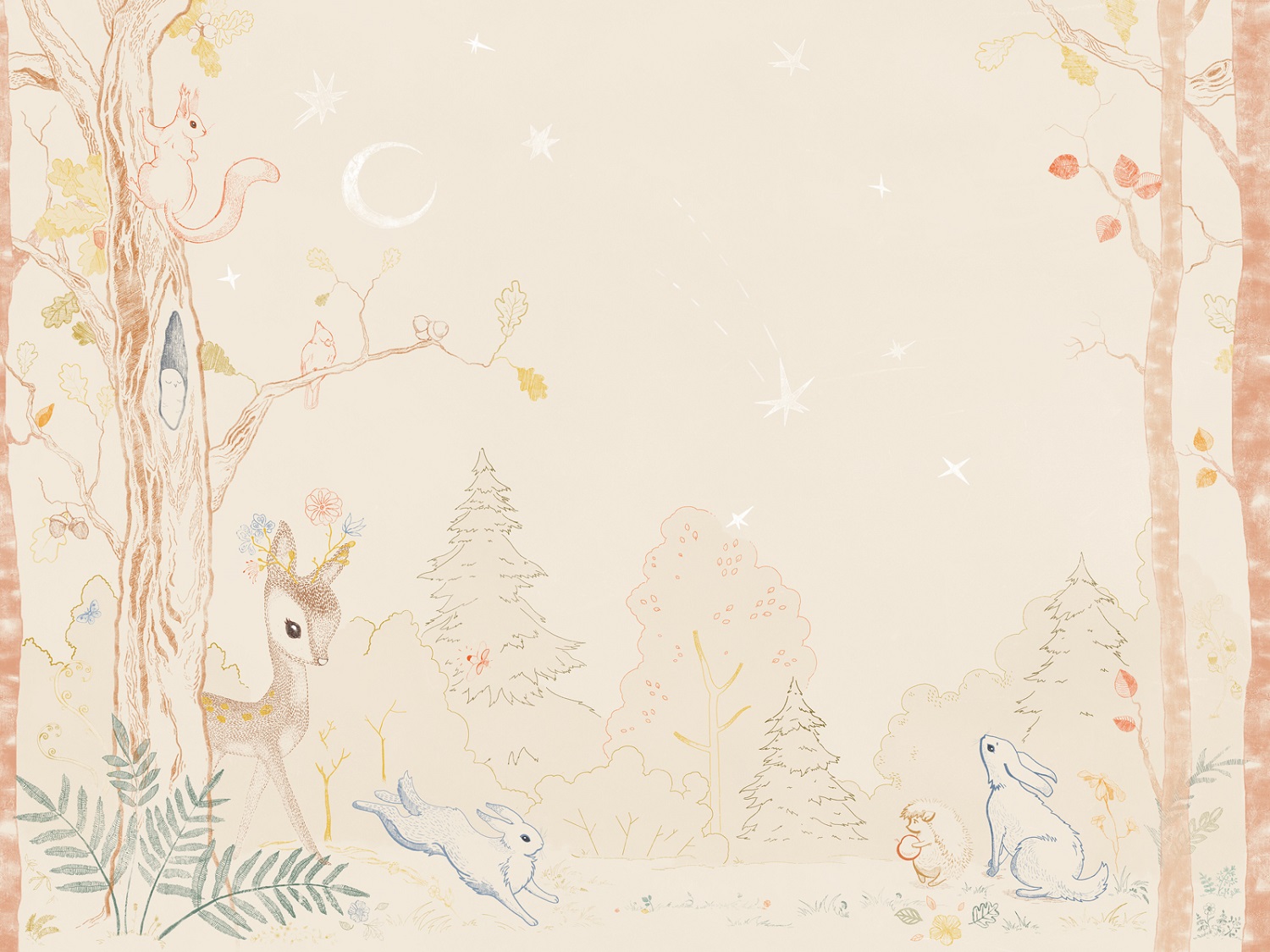 Панно Affresco Сказки OF622-COL4 2x2,68 м