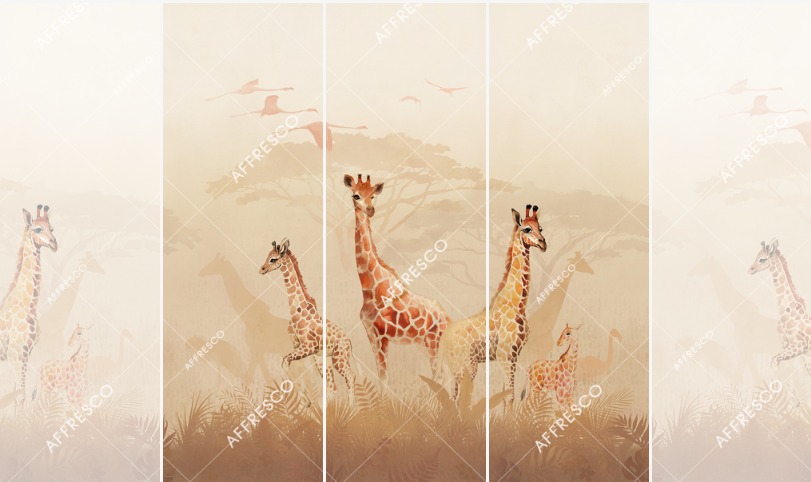 Панно Affresco Сказки OF601-COL1 2x2,01 м