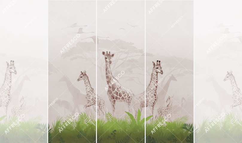 Панно Affresco Сказки OF601-COL2 2x2,01 м