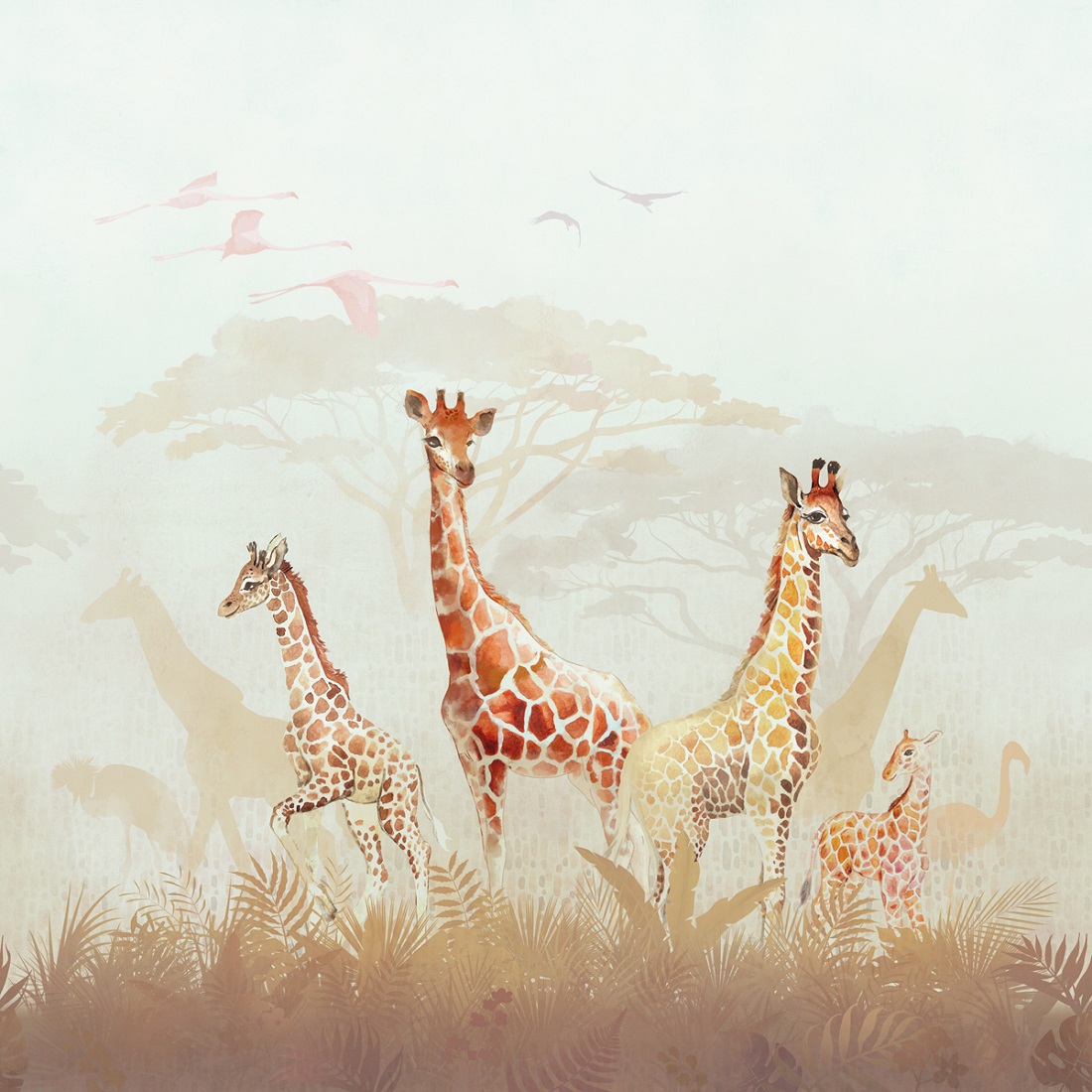 Панно Affresco Сказки OF601-COL3 2x2,01 м