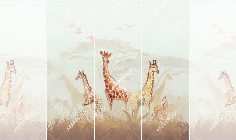 Панно Affresco Сказки OF601-COL3 2x2,01 м