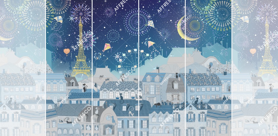 Панно Affresco Сказки ZK692-COL1 2x2,68 м