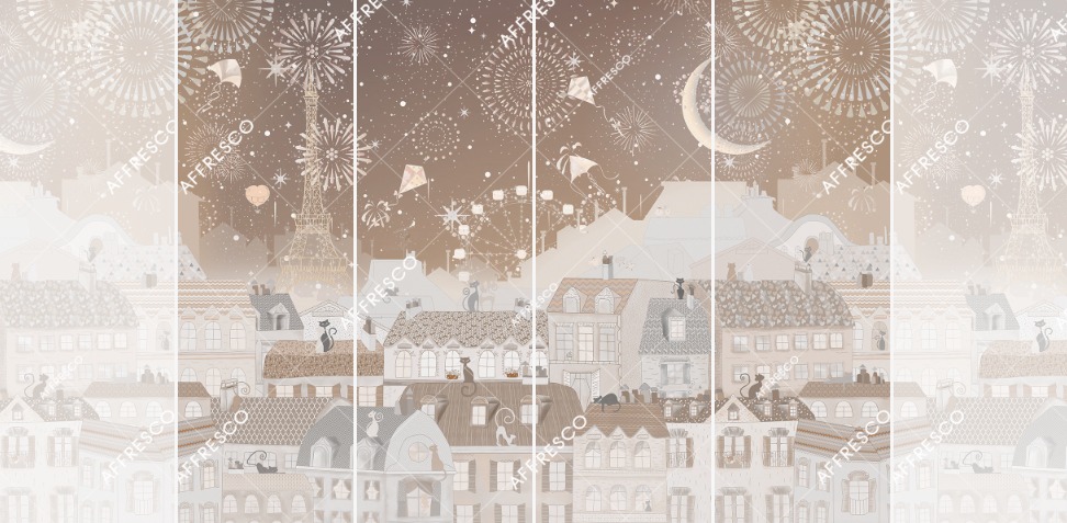 Панно Affresco Сказки ZK692-COL2 2x2,68 м