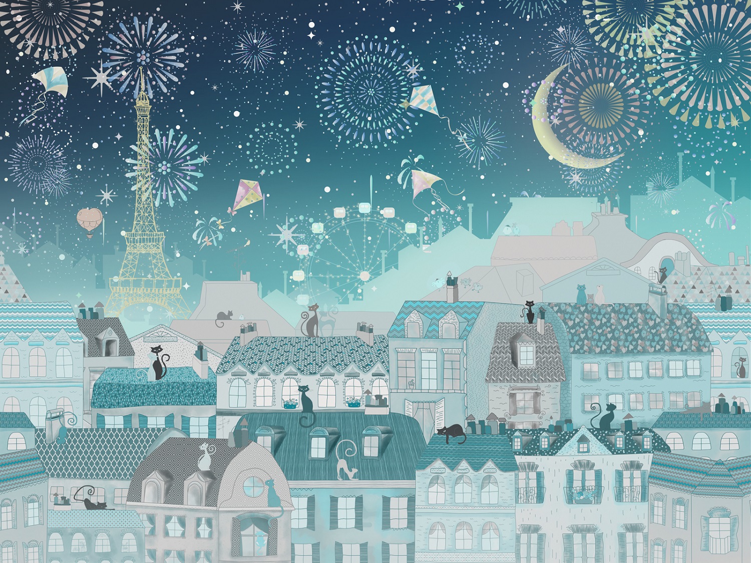 Панно Affresco Сказки ZK692-COL3 2x2,68 м